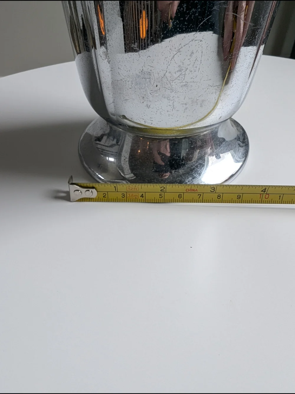 VTG Art Deco Lehman Bros NY Krommaster Chrome Cocktail Shaker For Display Only